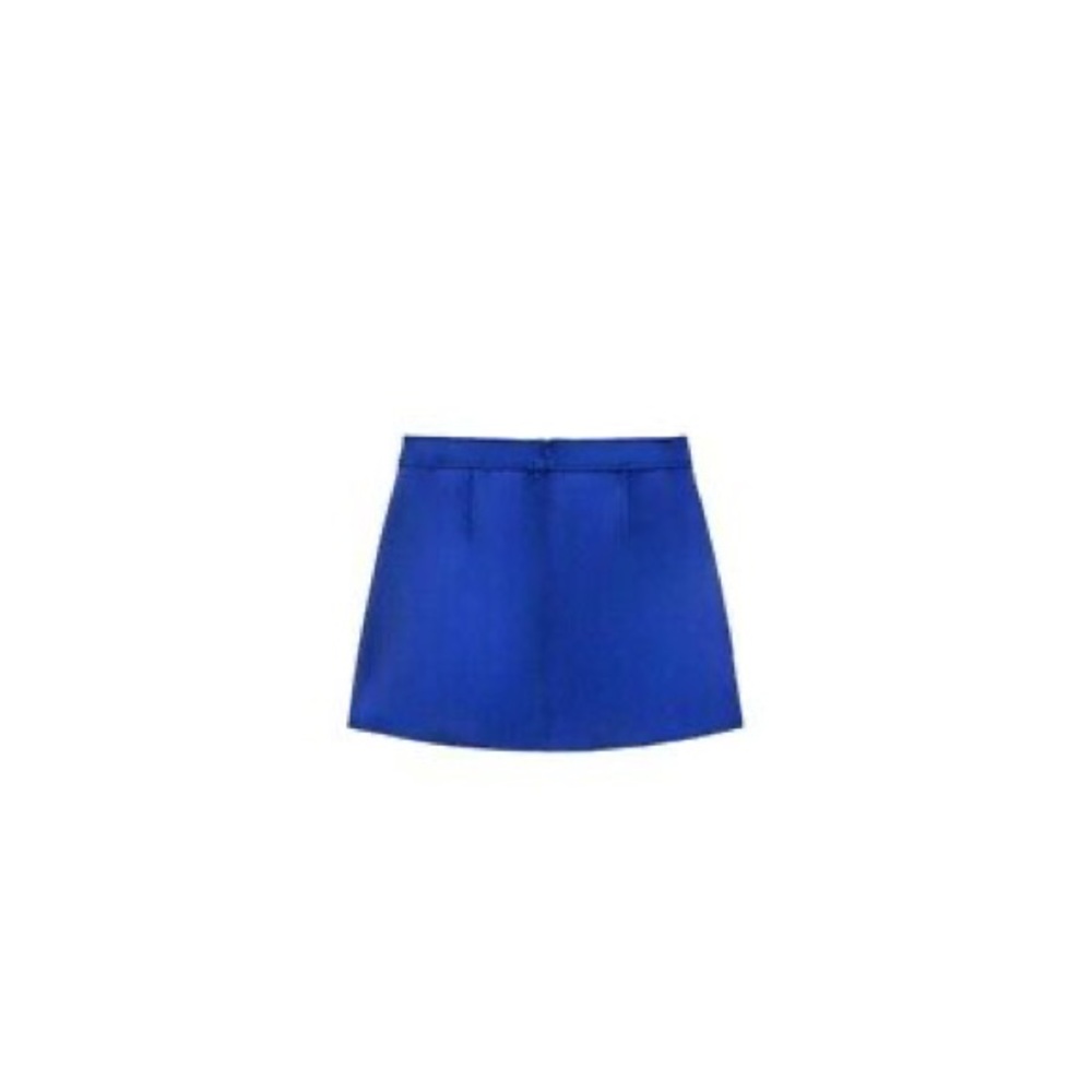 Zara Blue Mini Skirt
